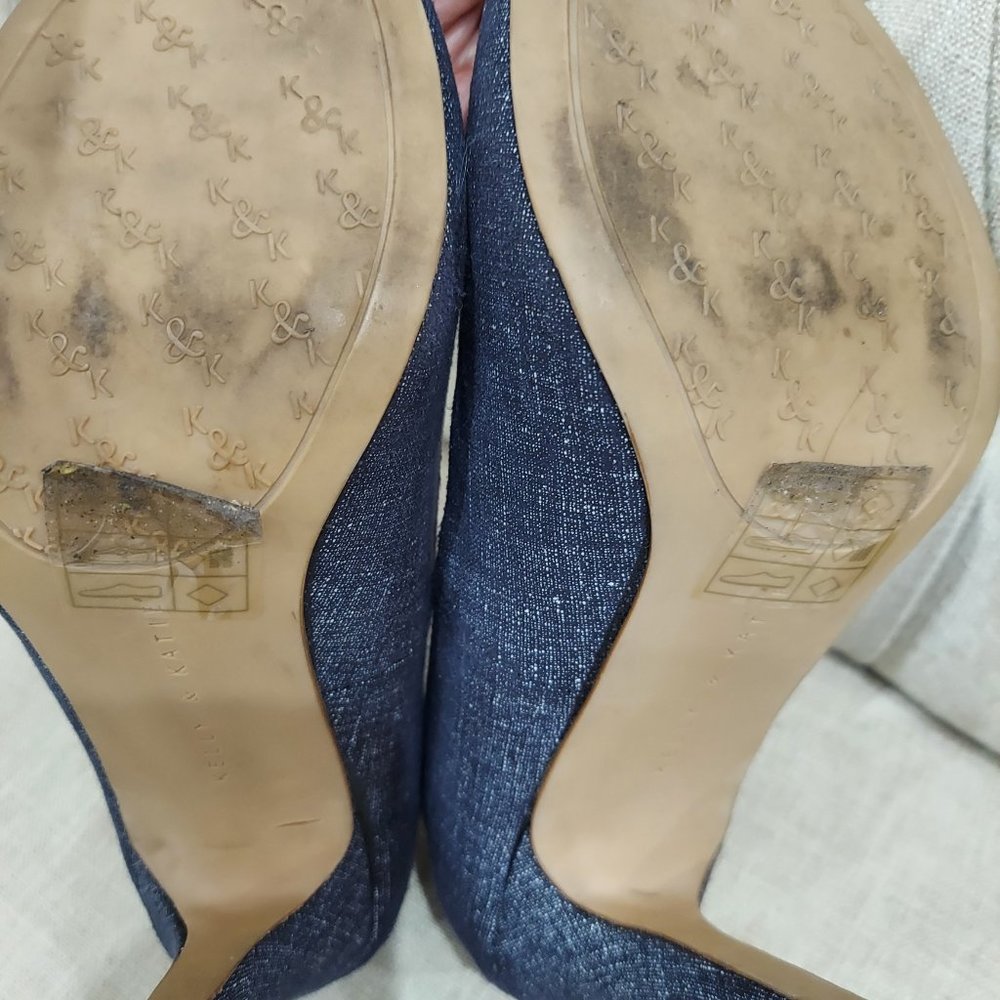 Kelly and Katie Larissa Denim heels - Picture 3 of 3
